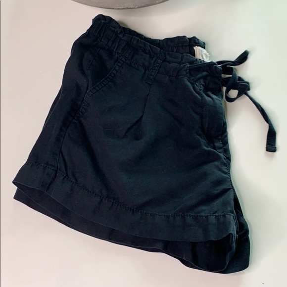 Lou & Grey Classic Black Drawstring casual lounge west Short small - Picture 6 of 10